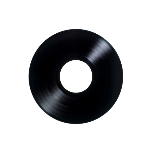 Black Vinyl Record