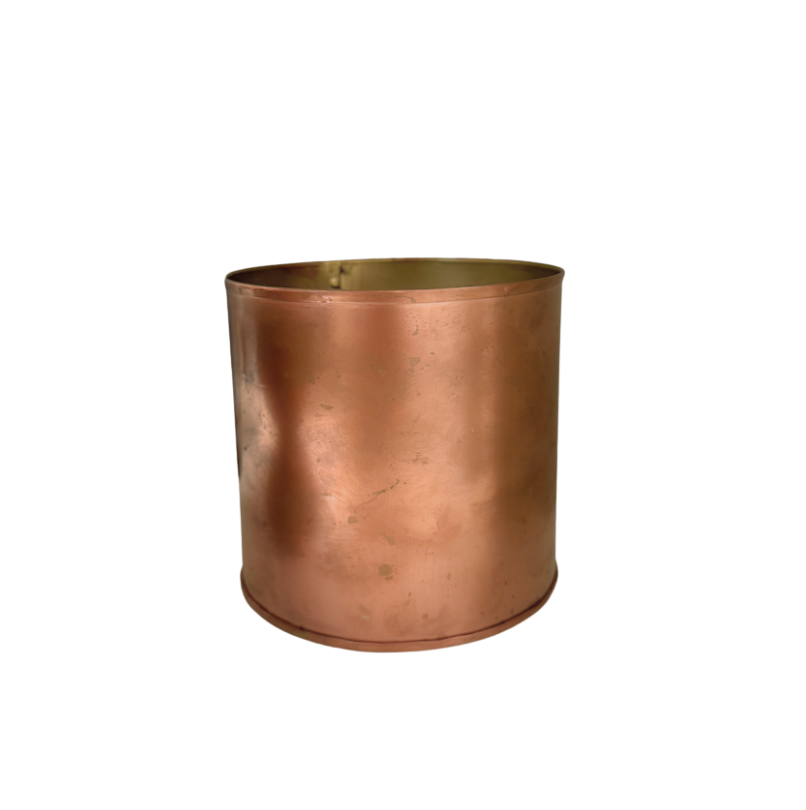 Copper Cylinder Vase